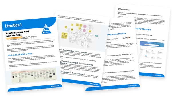 How to Execute ABM with HubSpot image