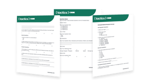 Market Survey Template image