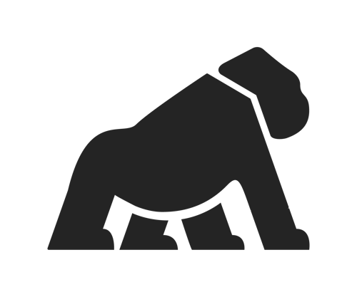 Gorilla Isotype Charcoal