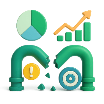 A broken marketing pipeline