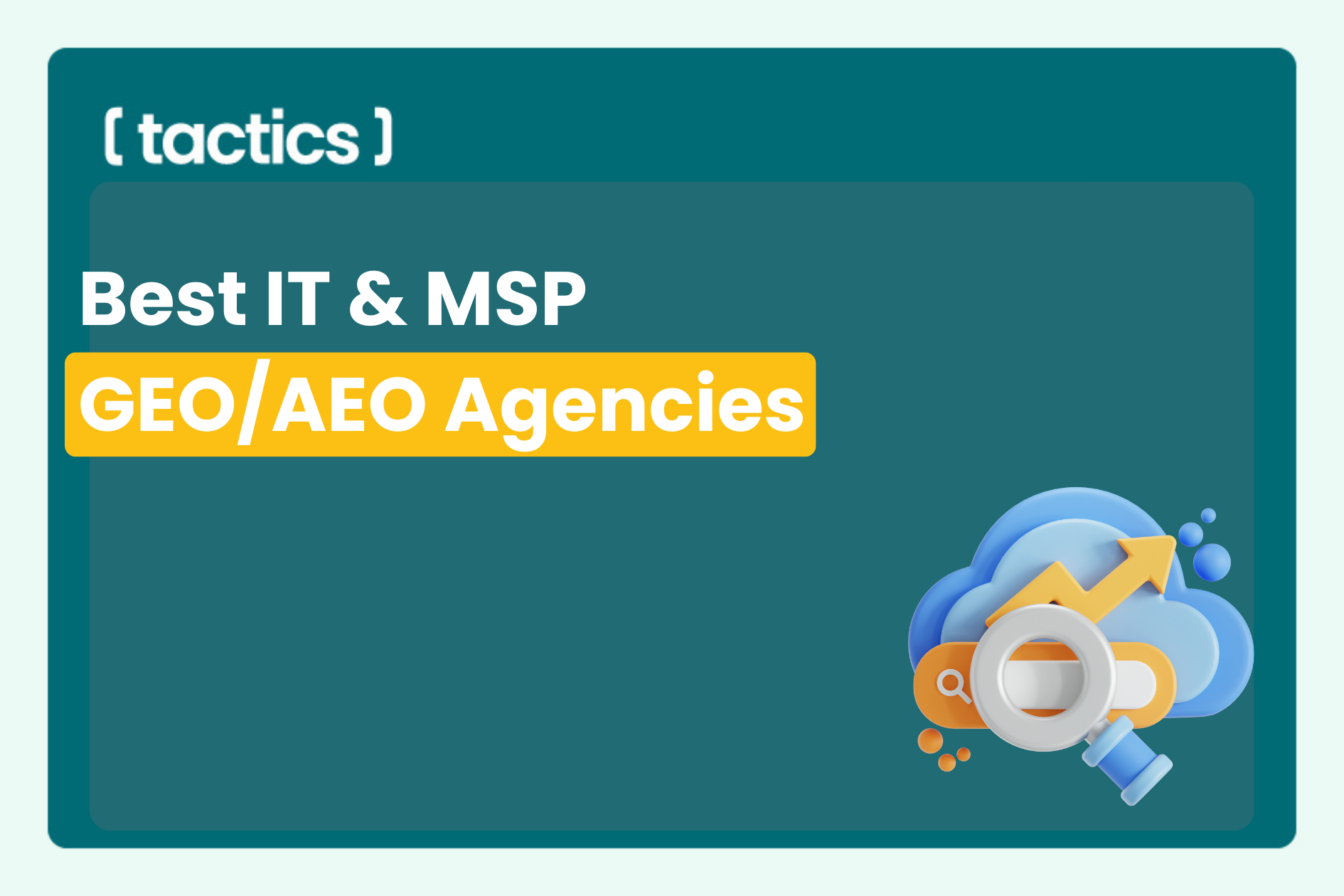 IT & MSP GEO / AEO Agencies