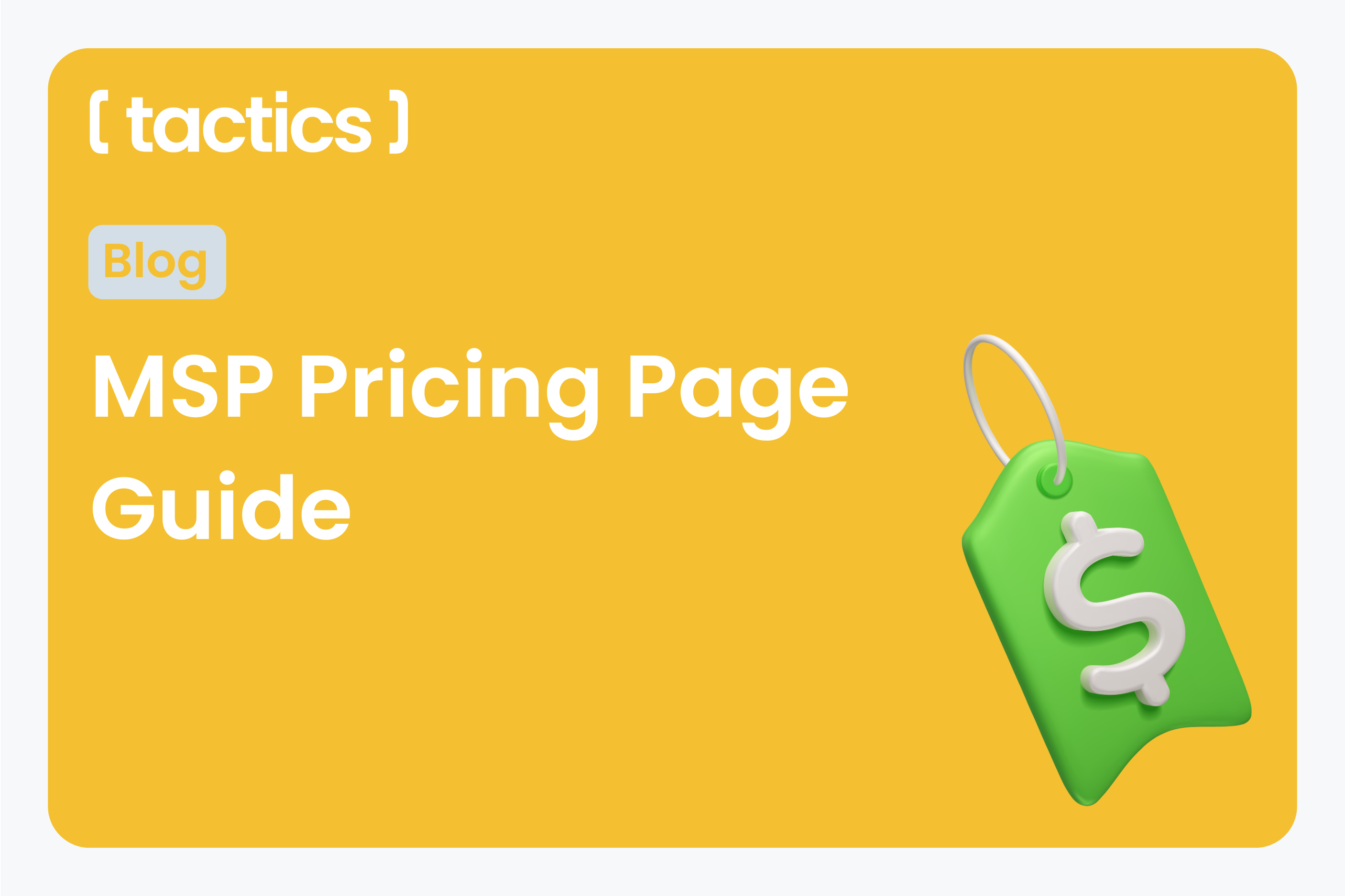 ‘Contact Us for Pricing’ Is Not a Pricing Page