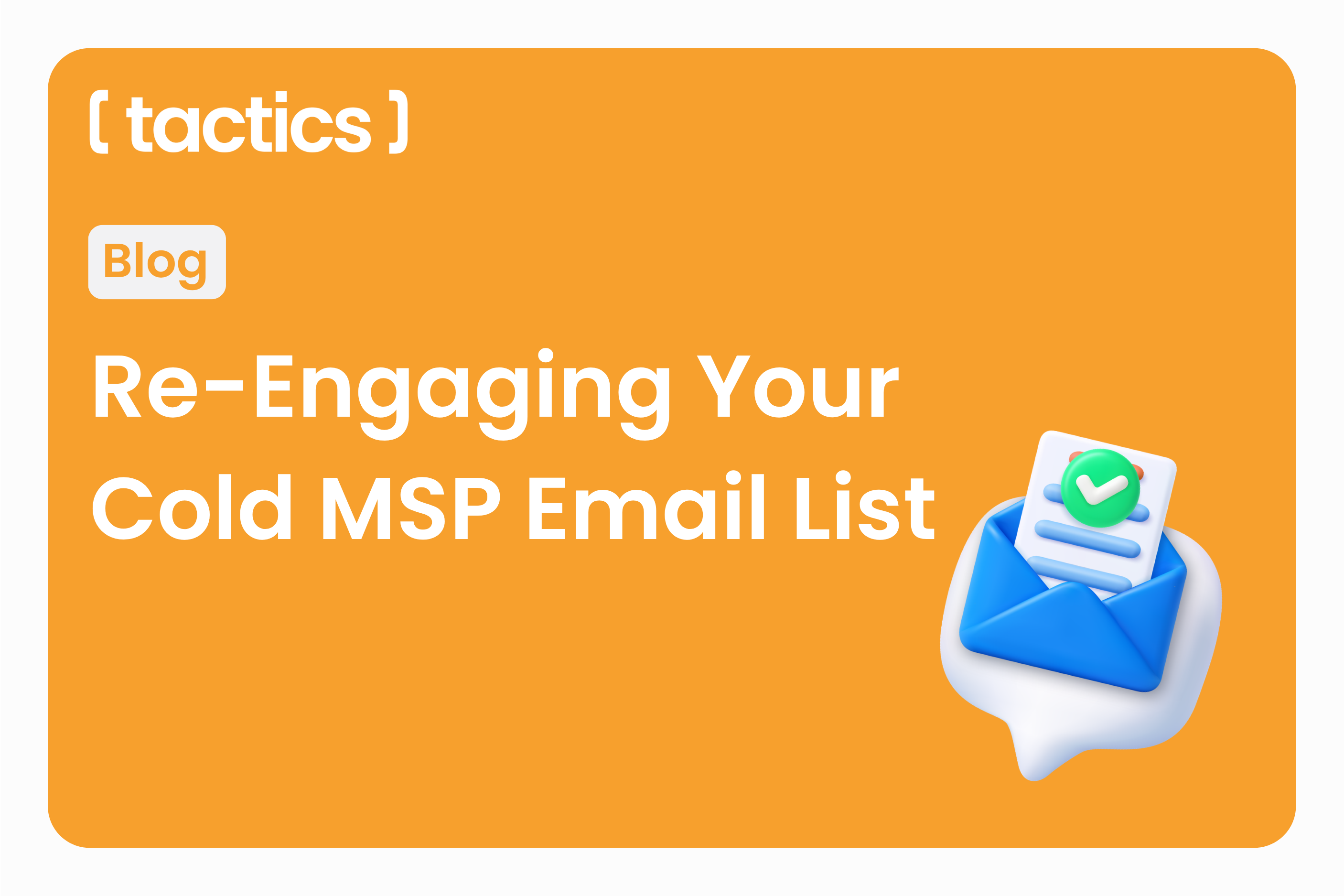Your Cold Email List Didn't Say No…It Said Not Yet